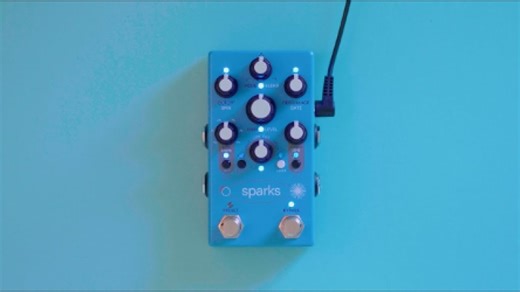 Sparks: Overdrive, Wavefolder & Filter Pedal