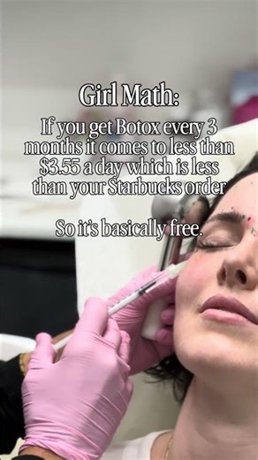 San Diego Medical Spa Girl Math: Botox Is Basically FREE 💉✨