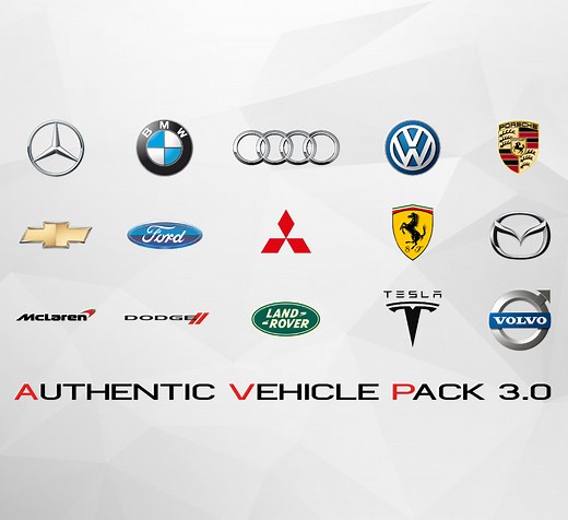Build 3.0 file - Authentic Car Pack (OIV) GTA V UPDATE 4.0 mod for Grand Theft Auto V
