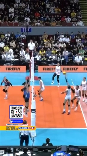 CHUATICO CLOSES THE DOOR ON NITURA 😤 Jihan Chuatico denies Shaina Nitura with a solid block to spark the Ateneo Blue Eagles’ defense against the leading Adamson Lady Falcons in Set 2 of the UAAP Season 88 women’s volleyball tournament! #UAAPSeason88 #LegendsStartHere #StrengthInMotionHopeInAction | One Sports