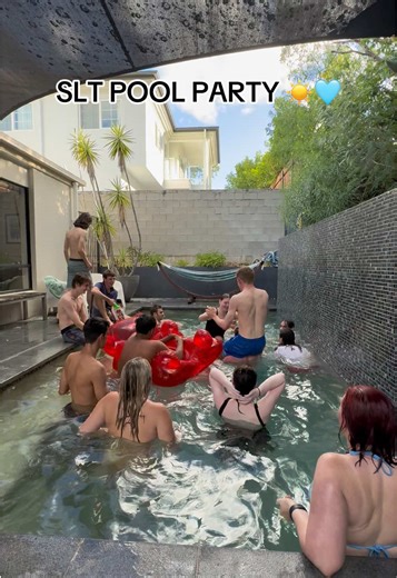 Grace College Student Leadership Team Pool Party