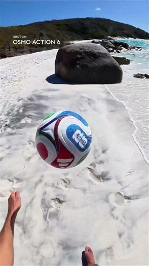 POV Allenamento Calcio: L'Azione in POV con DJI Osmo Action 6 ⚽️🏖️