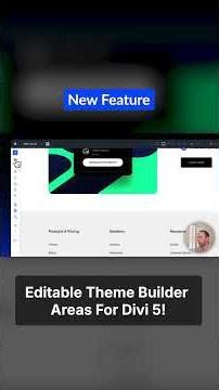 Editable Theme Builder Areas For Divi 5!
