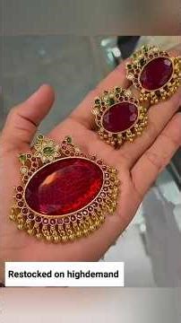 Most Beautiful,Premium polish jewellery in classy designs✅✅#new #today #trending #fashion