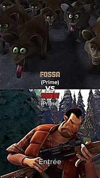 Madagascar Villains vs Open Season Villains