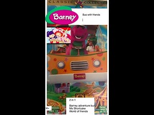 Barney's Bus With Friends 2003 vhs