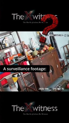 It Fell… Then Put Itself Back ##unexplained ##cctv