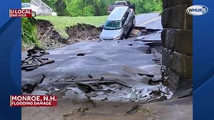 Raw video: Flooding causes extensive damage in Monroe