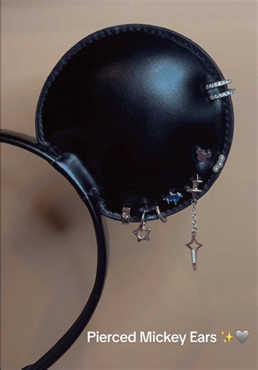 Easy DIY Pierced Mickey Ears Tutorial