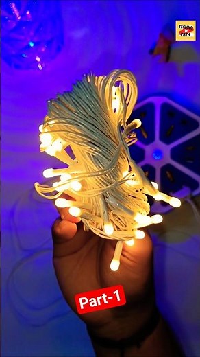 Warm White LED Pixel String Light ✨ | #shorts #led #ledlight #tech