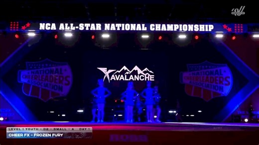 Cheer FX - Frozen Fury [2026 L1 Youth - D2 - Small - A Day 1] 2026 NCA All-Star National Championship