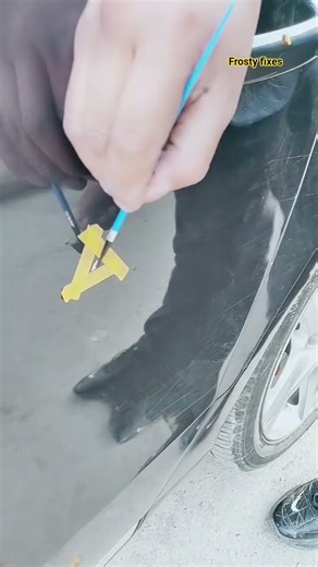 Car Scratch Gone Instant. #youtubeshorts