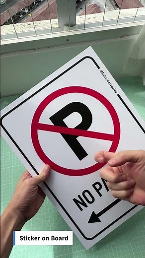 No Parking Dilarang Parkir Jangan Letak Kereta 禁止停车 Do Not Park Malaysia Premium Sticker