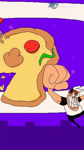 Pizza Tower Lap 3 Deluxe Mod GOT AN UPDATE! (v.1.1.51) [Pizza Tower Mods Shorts] #pizzatowershorts