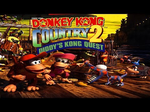 Donkey Kong Country 2: Diddy's Kong Quest | SNES | 102% Gameplay Walkthrough FULL GAME [4K 60FPS]