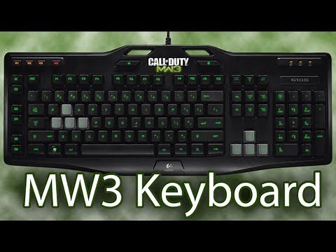 Review: Logitech G105 MW3 Keyboard