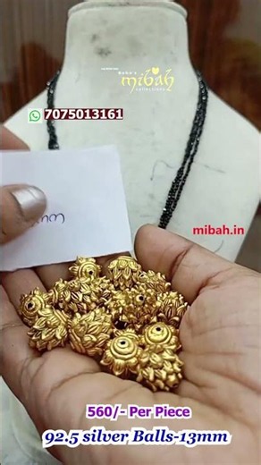 92.5 silver Balls 13mm