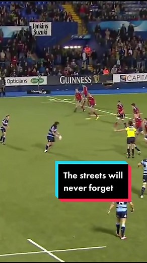 The streets will never forget Adam Jones 🤣🤣 #rugby #throwback #funny #skills #rugbyunion #rugbyskills #cardiff #wales #lions #dropgoal #prop #frontrow #legend