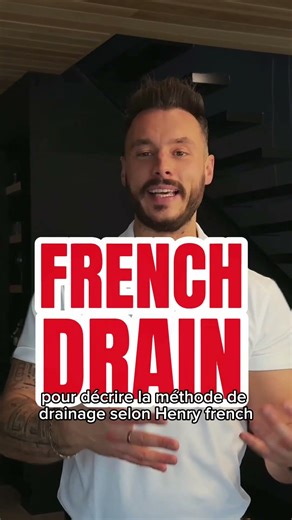 L'origine du drain français
