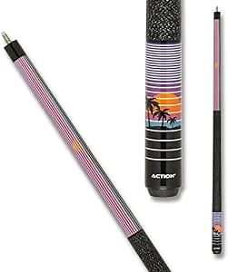 Action Impact - Billiards Pool Cue Stick - Purple Beach