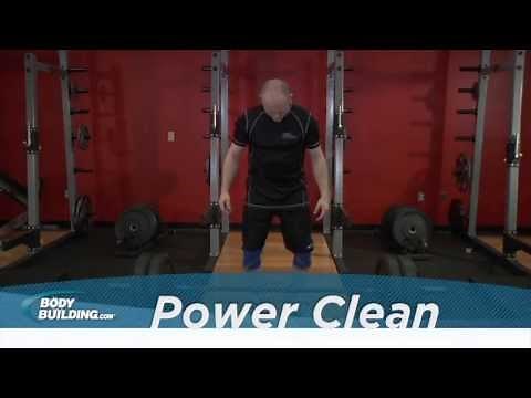 Power Clean - Back & Legs Exercise - Bodybuilding.com