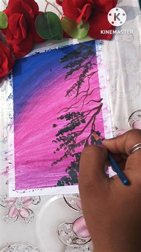 easy painting #pintings #shortvideo #crafts #pintingtutorial#song #terendingsong #trending #drawing