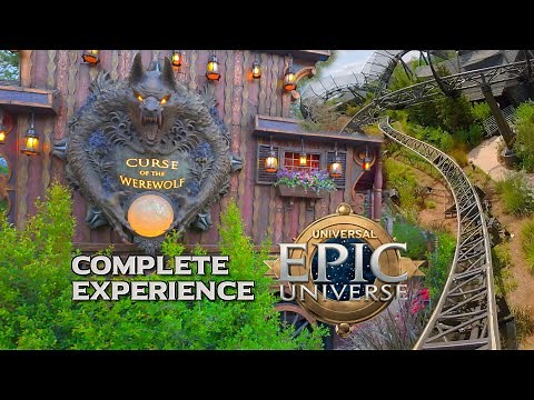 NEW! Full Ride: Curse of the WereWolf at Universal Epic Universe