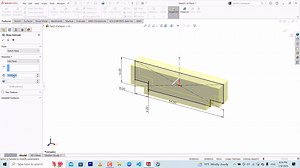 SolidWorks part design tutorial 3 📌 #solidworks #parts #design #cad | Aar Mech