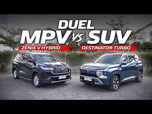 MARI KITA ADU: MITSUBISHI DESTINATOR VS TOYOTA INNOVA ZENIX HYBRID!