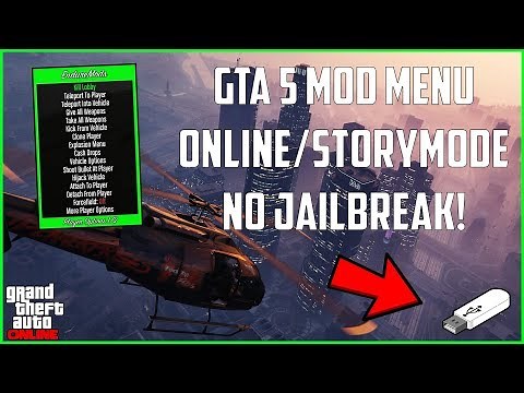 GTA 5: ONLINE/STORY MODE USB MOD MENU TUTORIAL! (All Consoles) | NEW 2020!