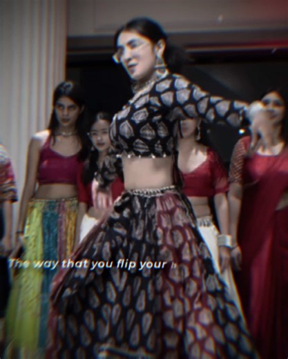 Garam Dance Performance: Black Editing Techniques