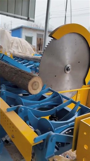 Energy-Saving Automatic Logs Cutting Saw #machine #wood #veneer #plywood #focusmach