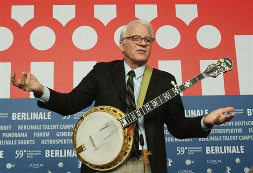 Steve Martin, banjo player, earns seventh No. 1 bluegrass album