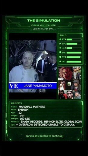 THE SIMULATION - EMINEM