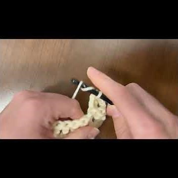 How to Back Post Treble Crochet #crochetstitchtutorial #treblecrochet