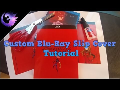 Custom Blu-Ray Slip Cover Tutorial | How To Make Your Own | DVD/Blu-Ray Sleeve