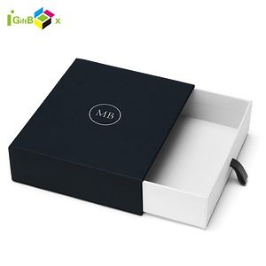 [Hot Item] Custom Sliding Drawer Gift Box with Clear PVC Window