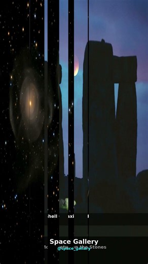 Something massive bent this galaxy out of shape... and it’s happening to us too. #Shorts