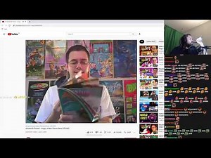 Forsen reacts to "Nintendo Power - AVGN"