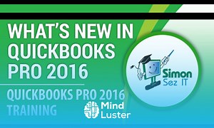 Mind Luster - Learn QuickBooks Pro 2016 Tutorial What s New in QuickBooks Pro 2016