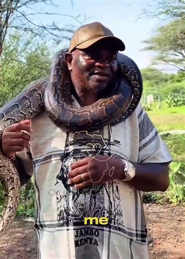 I survived a snake hug