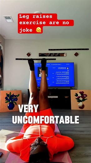 Leg raises exercise 🫠 I kinda like it tho! #foryou #fitnessjourney