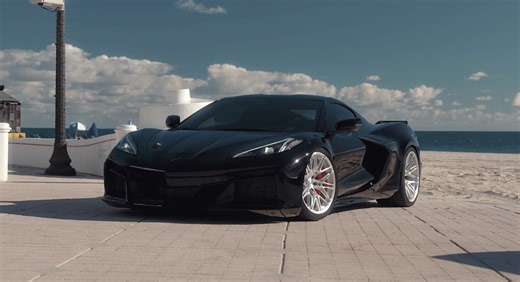 C8 Corvette Z06 Rides On New E5 Forged Sonoma Wheels: Video