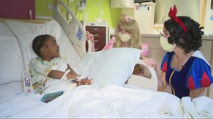 Cleveland nurses bring smiles by dressing up as Disney princesses for patients at University Hospitals Rainbow Babies and Children's