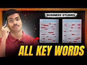 All Key words in Business studies | | NCERT Clue words for Case studies Boards 2025