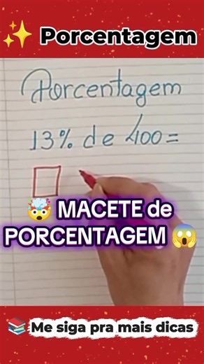 Macete de porcentagem fácil: como fazer contas rápidas