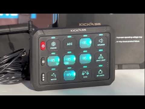 Installing a KickAss Wireless Switch Panel For Your 12V Setup