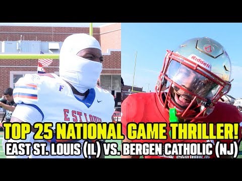 Bergen Catholic vs. East St. Louis WILD ENDING! | Top 25 National Showdown at Battle at the Beach