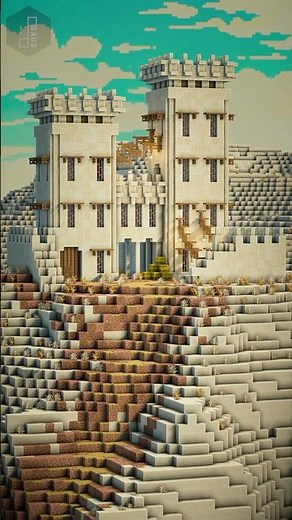 Desert Fortress Towers 🏜️ (Minecraft Build)