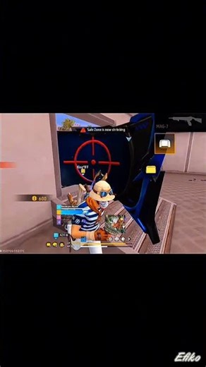 MAX 7 Gun Bundles in Free Fire: Can THIS 1v4 Clutch Win it ALL?#Shorts#FreeFireClutch#ViralGaming